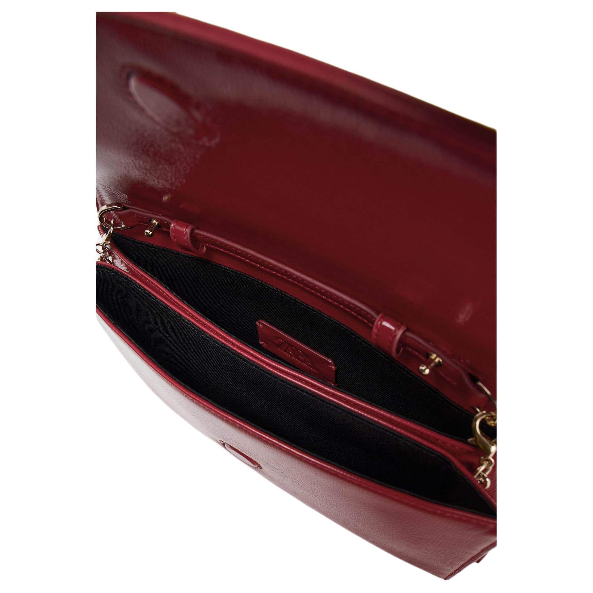 Мини-сумка ZARA Сумки через плечо Red Women's - изображение 4