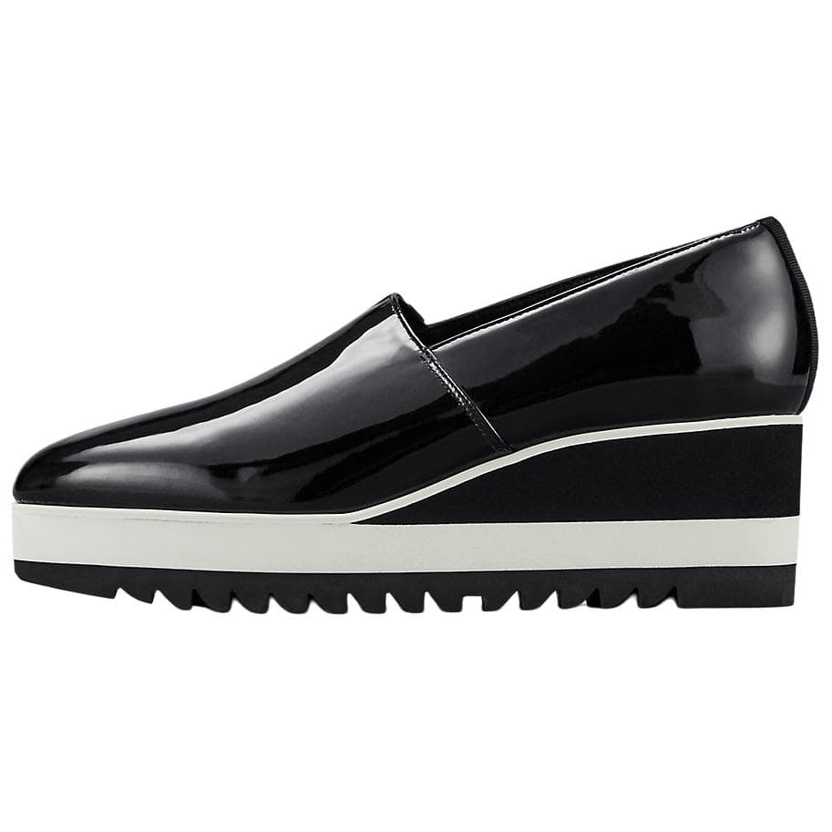 Туфли Onitsuka Tiger Wedge S Высокие каблуки Черный Белый Женские - изображение 1