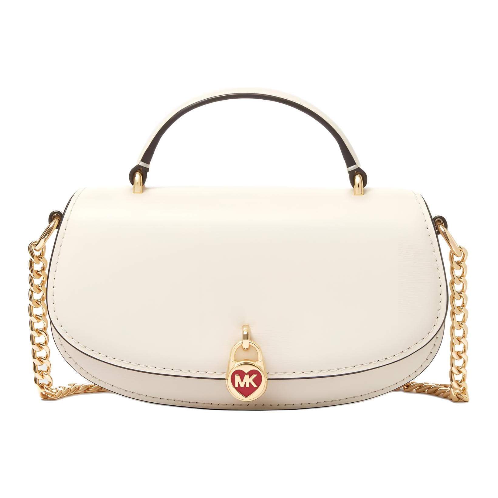 Сумка MICHAEL KORS Mila Коровья кожа Через плечо Сумка Мини-версия Женские Молочный белый - изображение 1