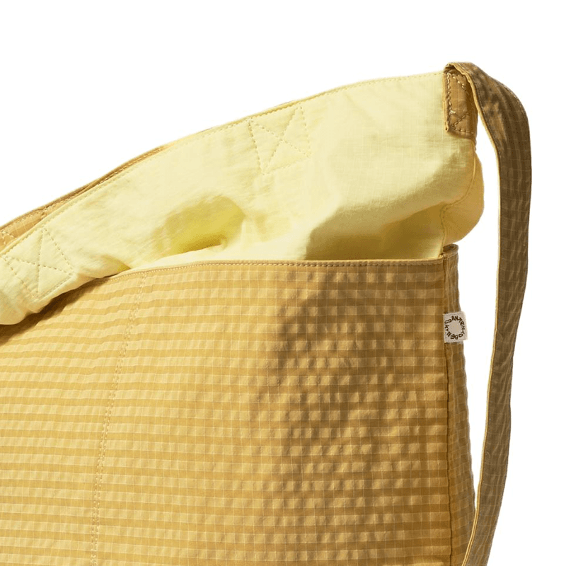 Сумка через плечо ZARA Crossbody Bag Yellow Men's - изображение 4