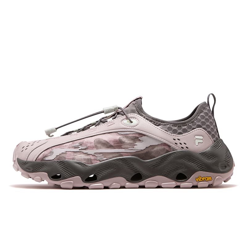 Кроссовки FILA FUSION COMO C Уличная обувь Низкий Топ Фиолетовый Ice Ледяной Магнитный Серый Женская - изображение 1