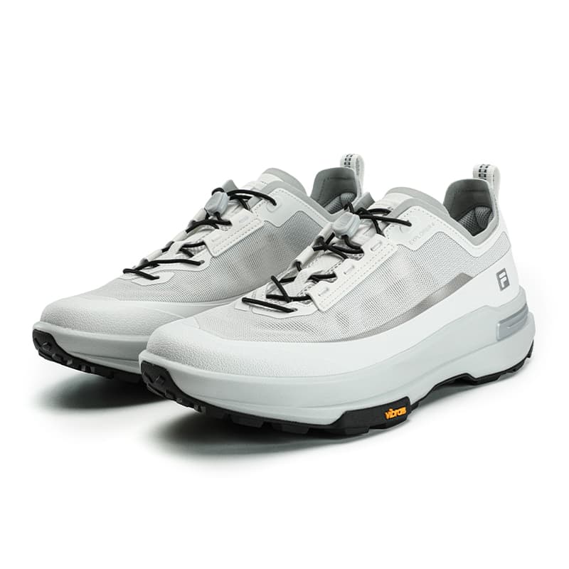 Кроссовки fila EXPLORER 4 Уличная обувь Low Топ Серый белый Мужской - изображение 3