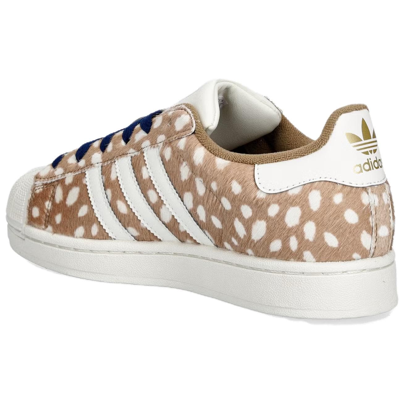 Кроссовки Adidas Originals Superstar 2 Кеды для скейтбординга Low Топ Светло-коричневый Белый Женские - изображение 5