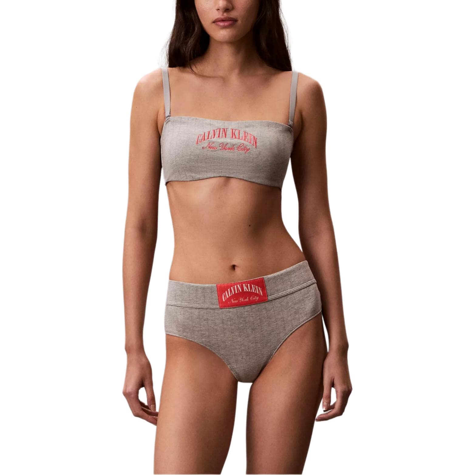 Трусы calvin klein Комплект (серый) Женское нижнее белье Наборы - изображение 1