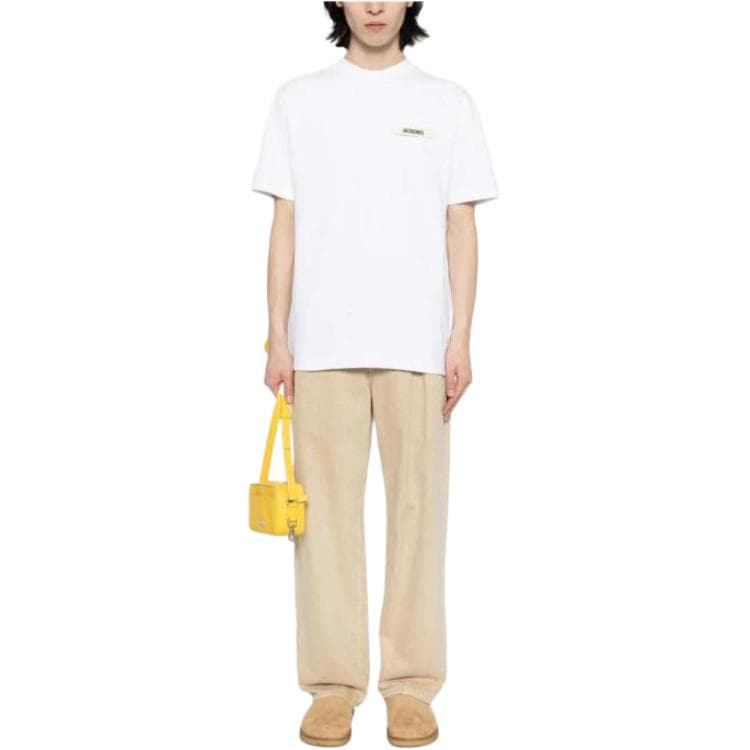 Футболка Jacquemus Grosgrain Logo T-Shirt - изображение 4