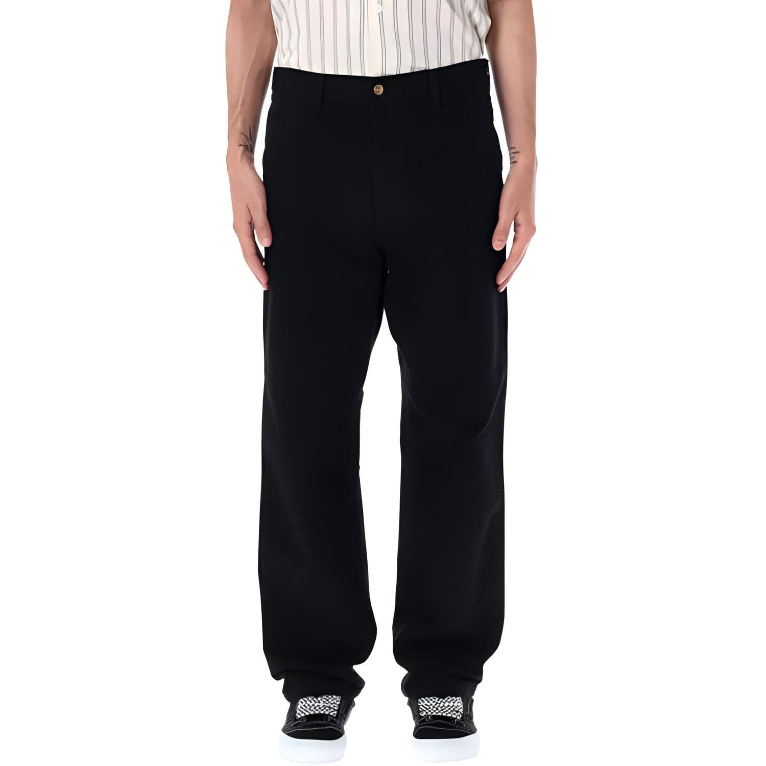 Штаны Carhartt WIP Single Knee Pant SS23 Logo - изображение 4