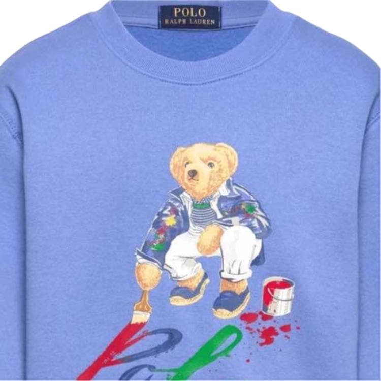 Polo Ralph Lauren Толстовка Polo Bear Синий Детский - изображение 2