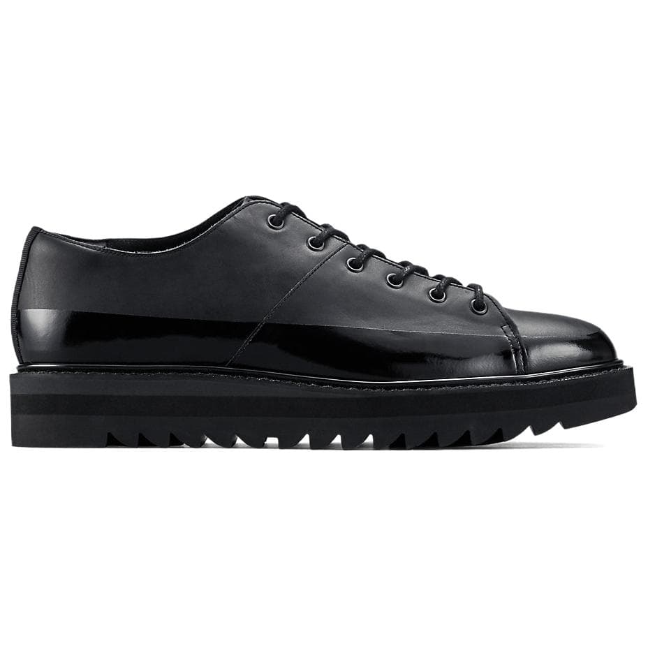 Onitsuka Tiger LACE UP Повседневные кожаные туфли Черные Мужские - изображение 2