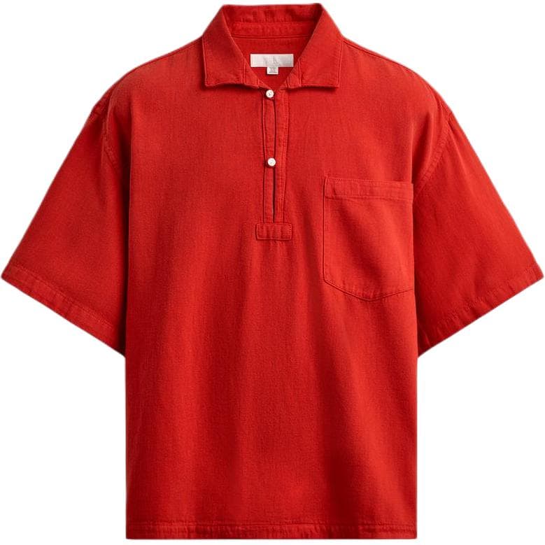 Поло ZARA Red Men's Polo - изображение 1
