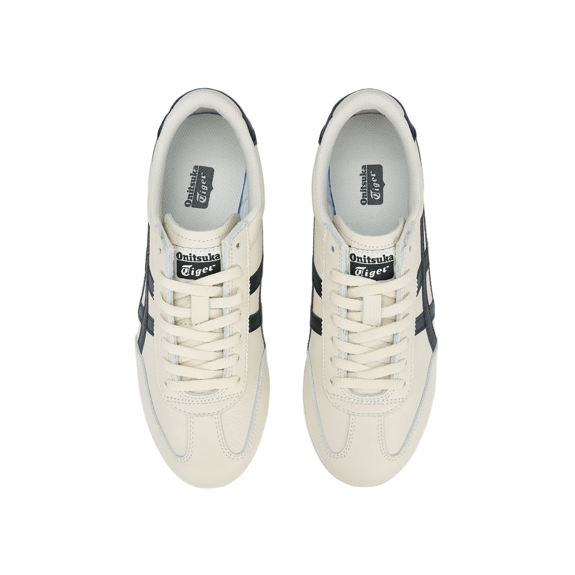 Кроссовки Onitsuka Tiger Machu Racer Low Топ Кеды немецкой армии (GAT) Унисекс Бежево-черный - изображение 5