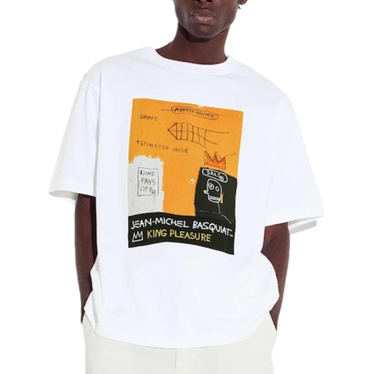 Футболка UNIQLO x Jean-Michel Basquiat SS24 White T-Shirt - изображение 5