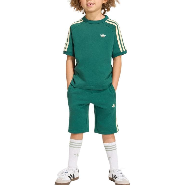 Adidas Originals Темно-зеленый Kids Повседневные спортивные костюмы Наборы - изображение 1