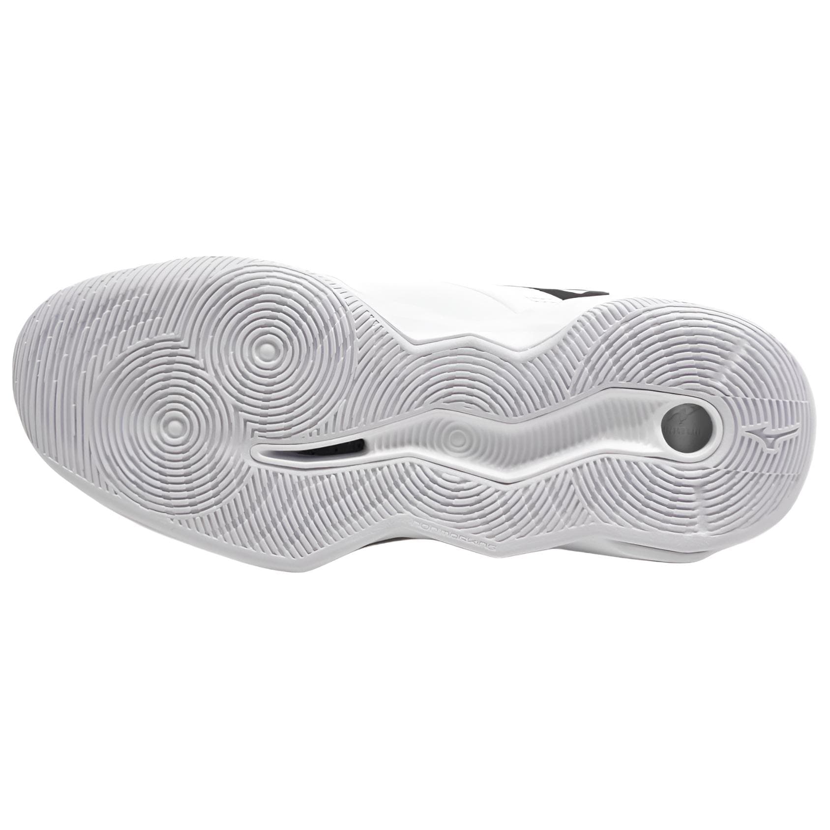 Кроссовки Кроссовки для волейбола Mizuno WAVE MOMENTUM PRO низкий топ модель V1GA254083 белый и черный унисекс - изображение 4