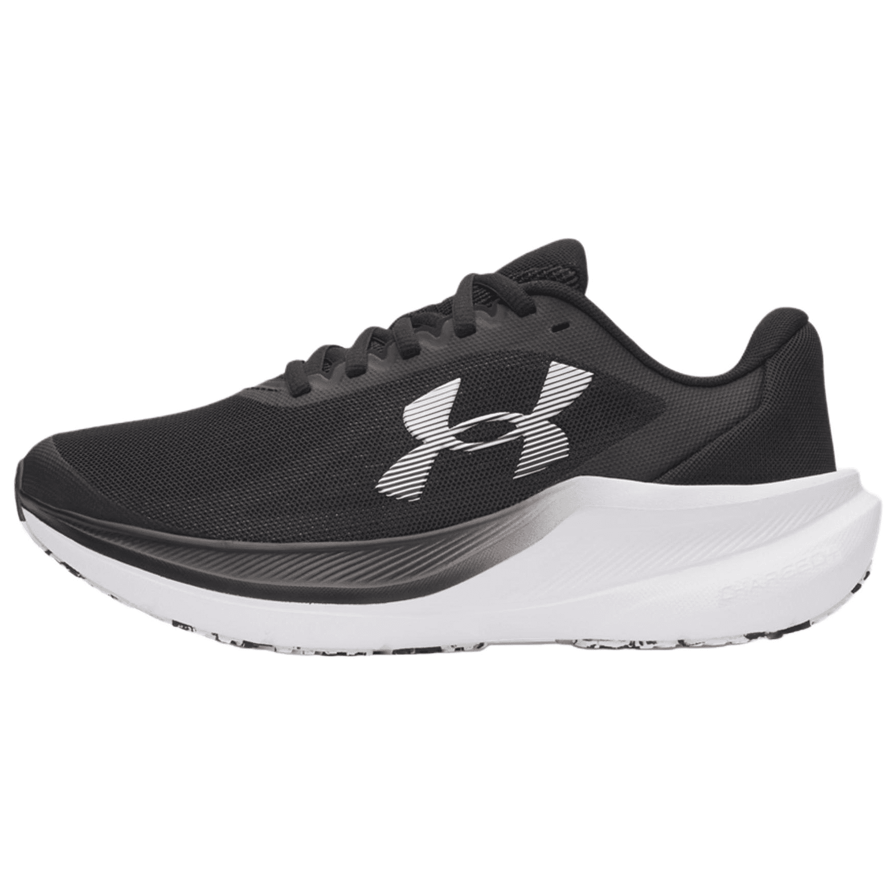 Кроссовки для бега Under Armour Charged+Chase Беговые кроссовки Черный Белый Женские - изображение 1