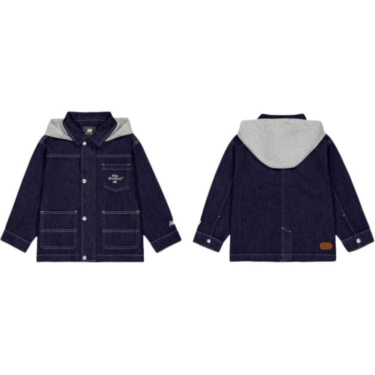 New Balance Джинсовый синий Kids Туристическая одежда - изображение 2