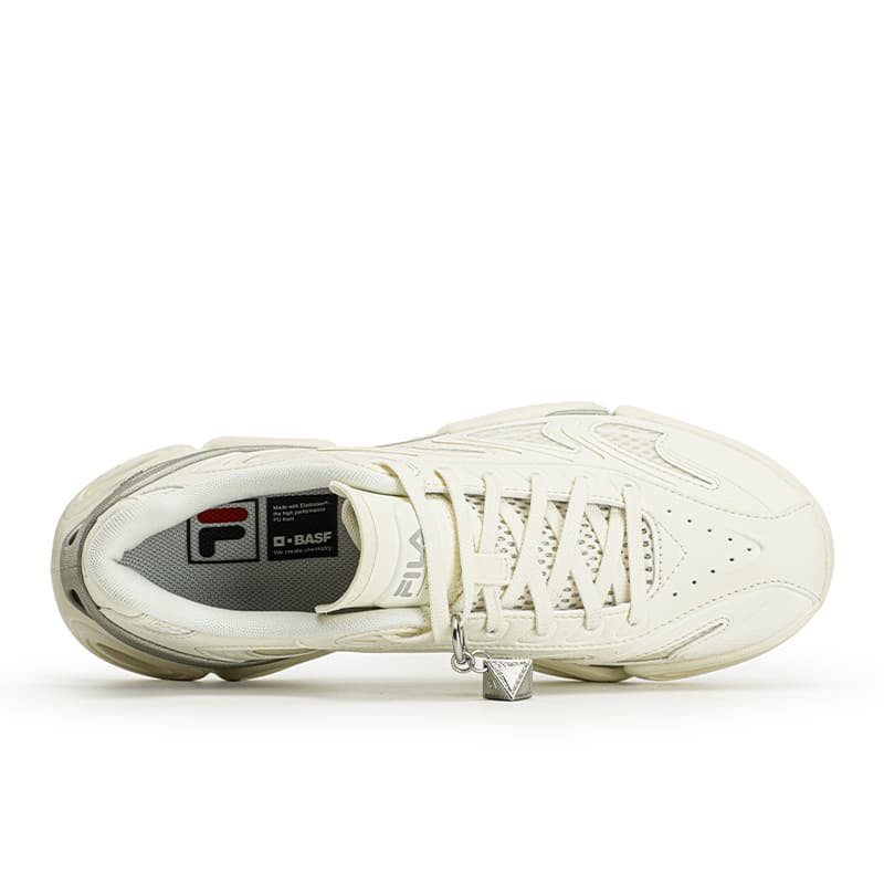 Кроссовки FILA VETTA SC массивные кроссовки низкий топ экрю женские - изображение 4