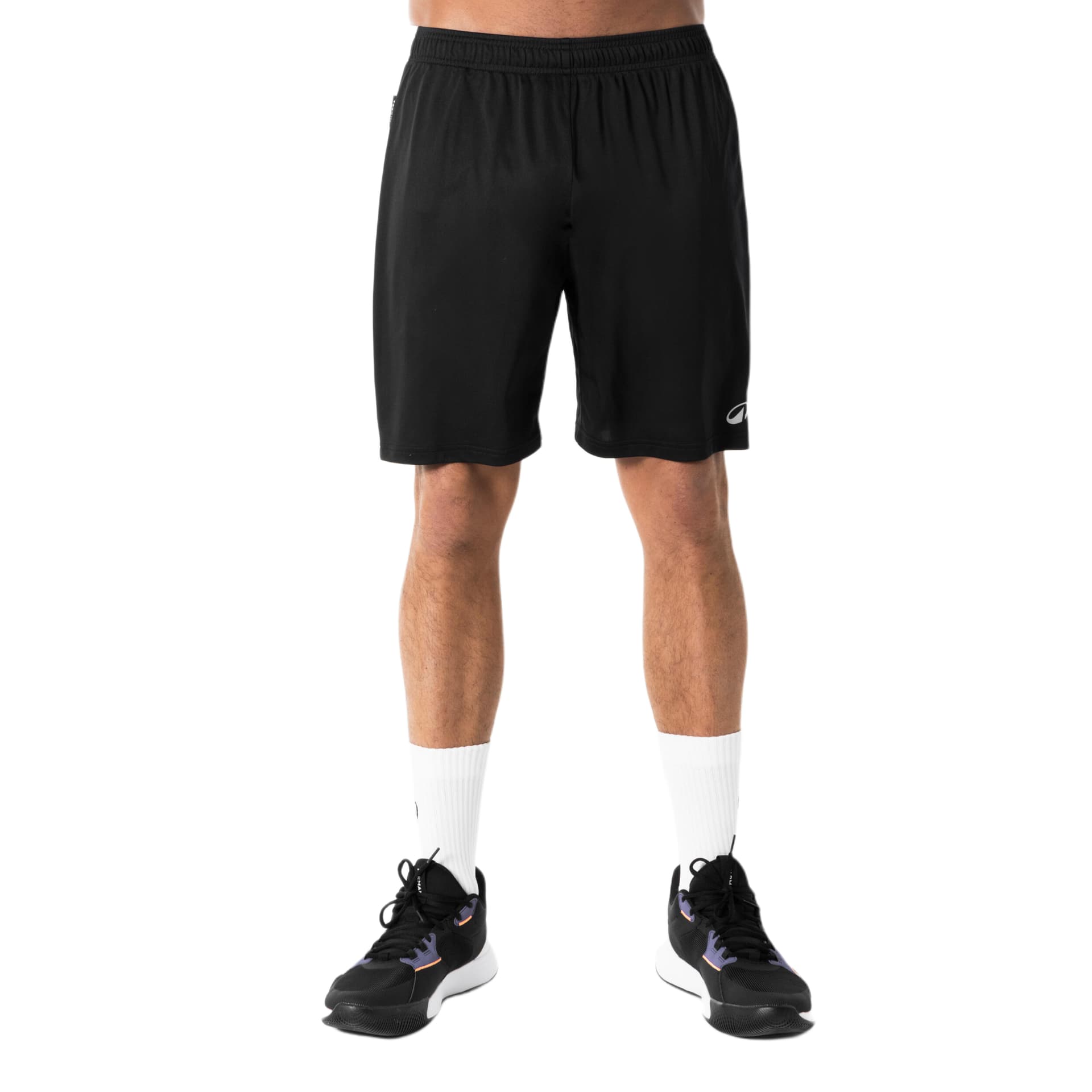 Баскетбольные шорты DECATHLON 100 Collection Дымчатый Черный Снег Унисекс Баскетбольные шорты - изображение 1