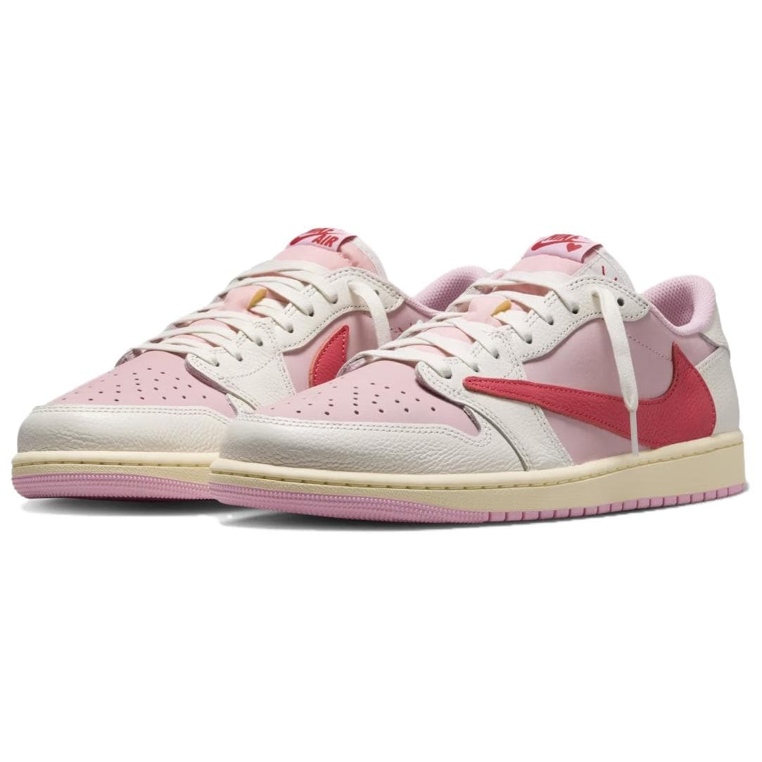 Ретро баскетбольные кроссовки Travis Scott x Jordan Air Jordan 1 - изображение 3
