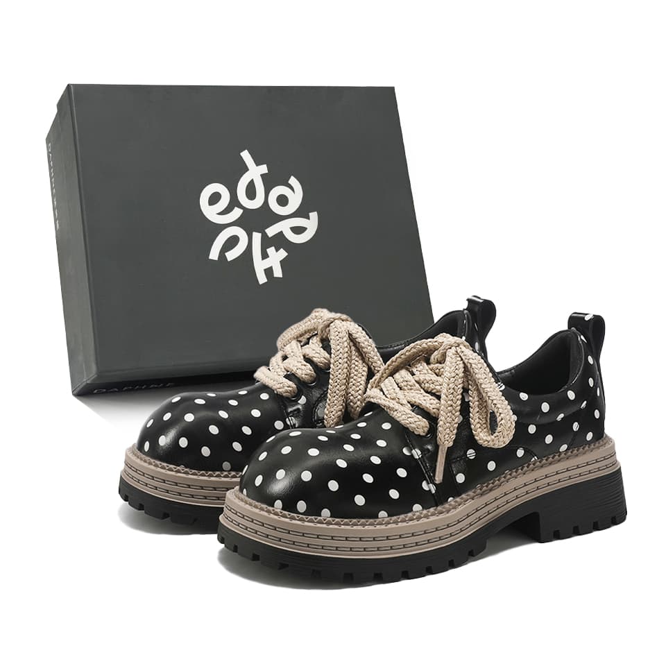 DAPHNE Повседневные кожаные туфли Low Top Женские - изображение 1