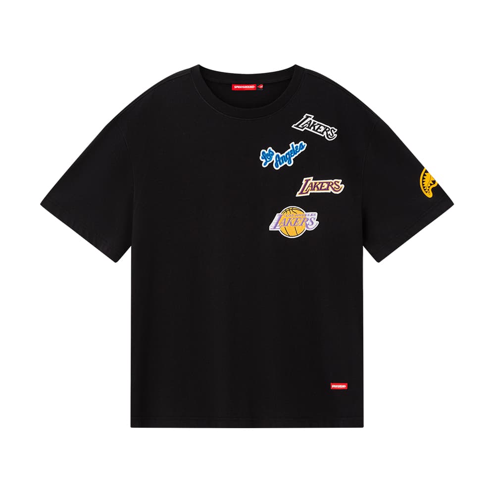 Футболка SPRAYGROUND | NBA HWC Лейкерс Черный Унисекс T-рубашки - изображение 1