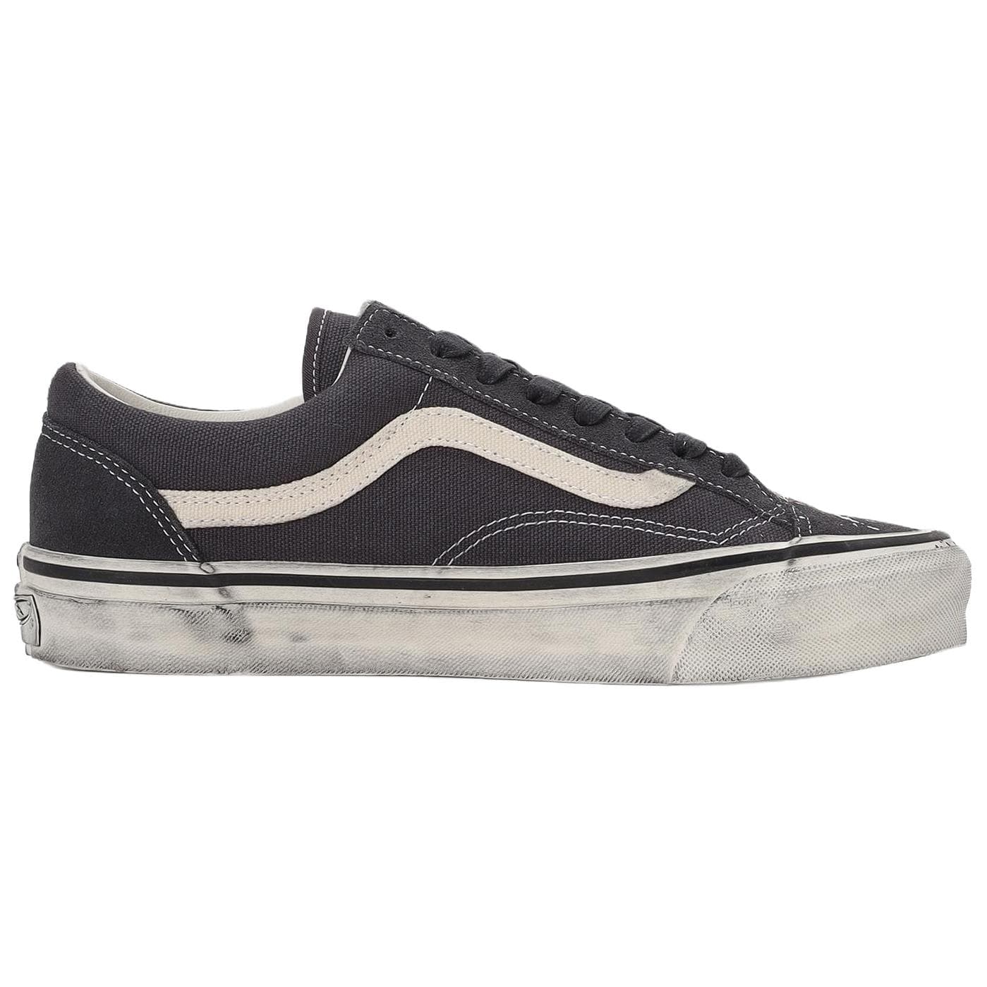 Кроссовки Vans Premium old skool 36 Кеды для скейтбординга Low Топ Черный белый Унисекс - изображение 2