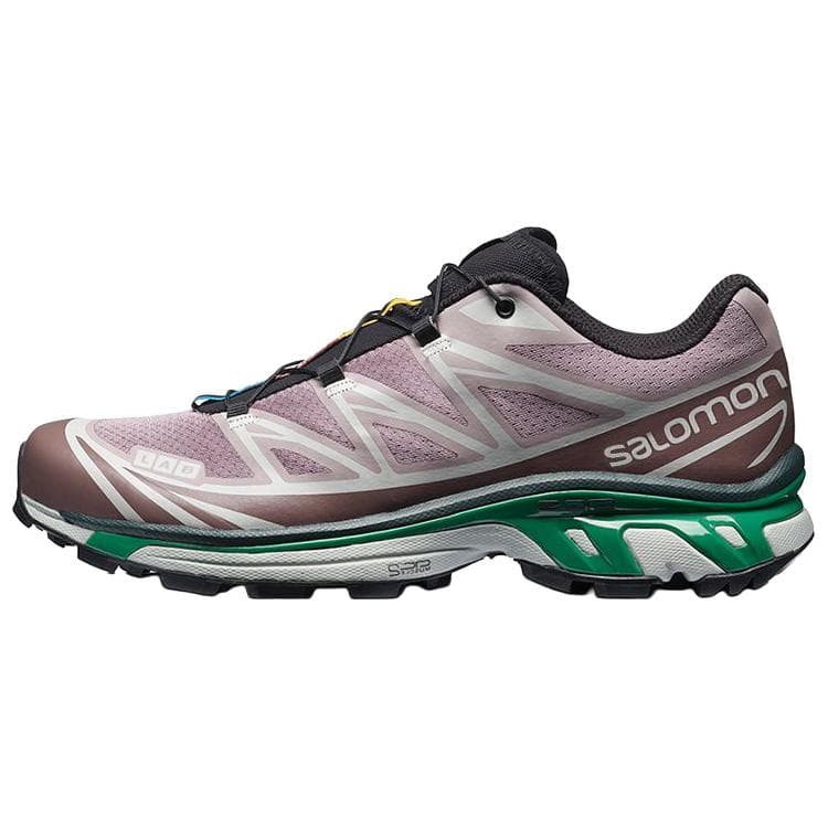 Кроссовки для бега SALOMON XT 6 Беговые кроссовки Низкий Топ Фиолетовый Унисекс - изображение 1
