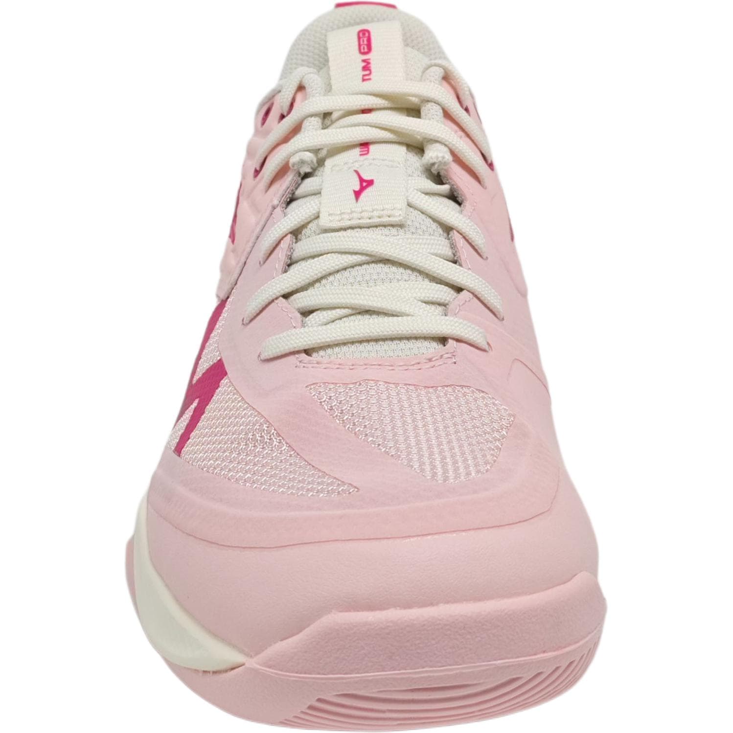 Кроссовки Кроссовки для волейбола Mizuno WAVE MOMENTUM PRO низкий топ модель V1GC254070 розовые женские - изображение 3