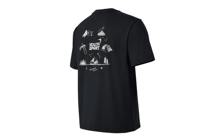 Футболка KOLON SPORT Camp UPF40+ GRAPHIC T - изображение 2