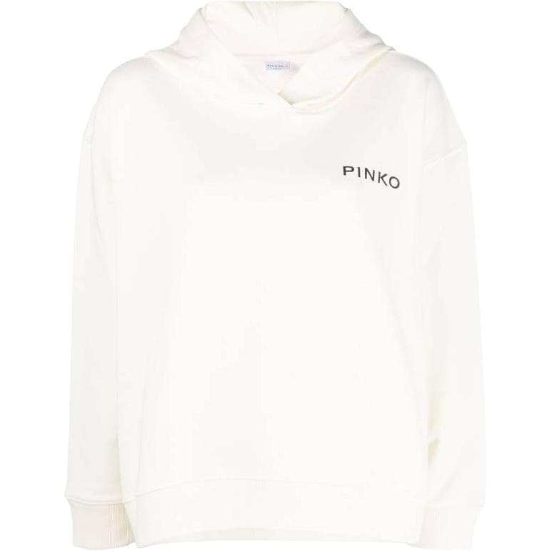 Худи PINKO Белый Женские Толстовка - изображение 1