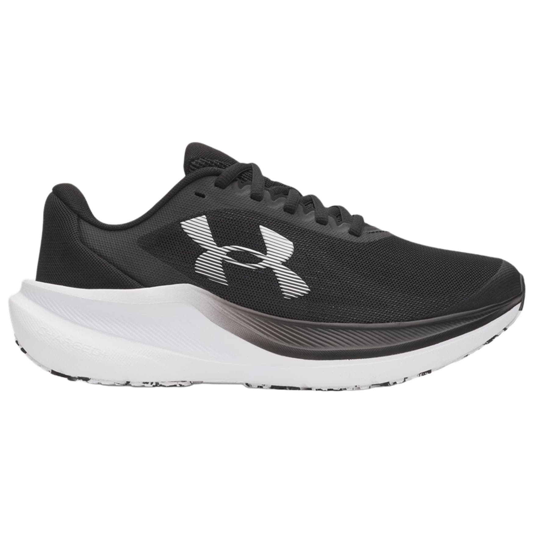 Кроссовки для бега Under Armour Charged+Chase Беговые кроссовки Черный Белый Женские - изображение 2