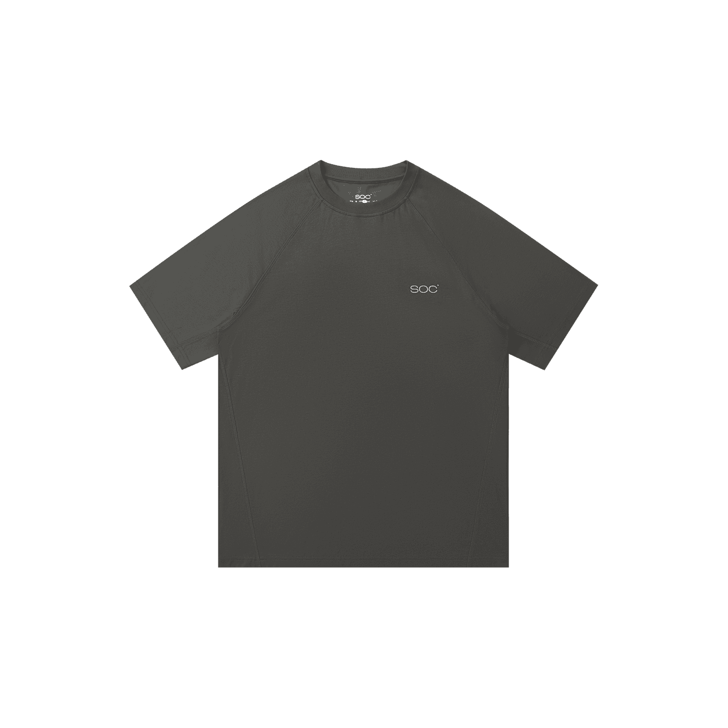 Футболка ROARINGWILD Carbon Gray Унисекс T-рубашки - изображение 2