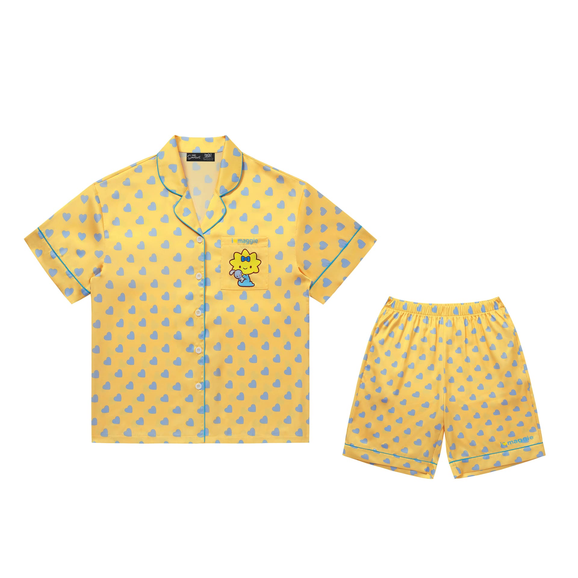 Пижама The Simpsons Yellow Unisex Pajama Sets Симпсоны Желтые Унисекс Пижамные Комплекты - изображение 1