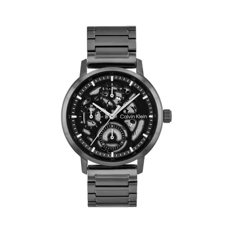 Механические часы Calvin Klein Кварцевый механизм Мужские часы 41mm*41mm*9,5mm Синий - изображение 4