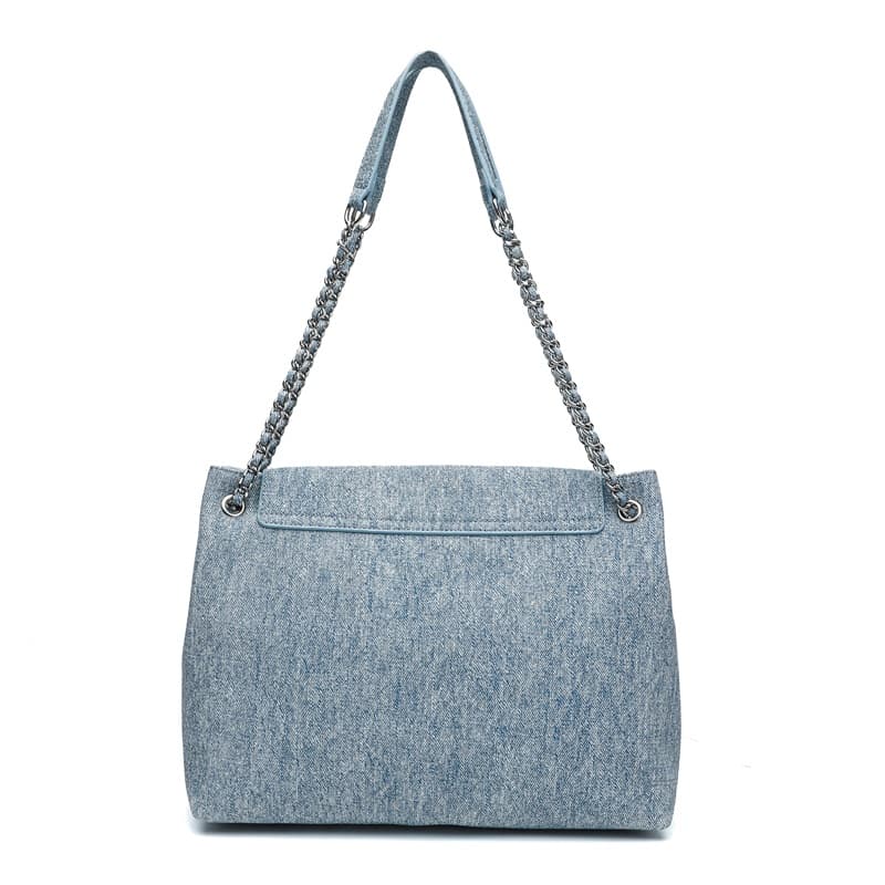 Сумка через плечо Daphne Crossbody сумки Джинсовый синий Женские - изображение 4