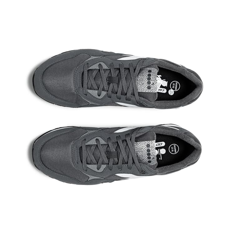 Кроссовки Diadora N.92 Повседневная обувь Низкий Топ Серый Мужской - изображение 4