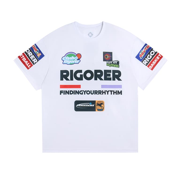 Футболка RIGORER Короткие рукава T-рубашки унисекс - изображение 1