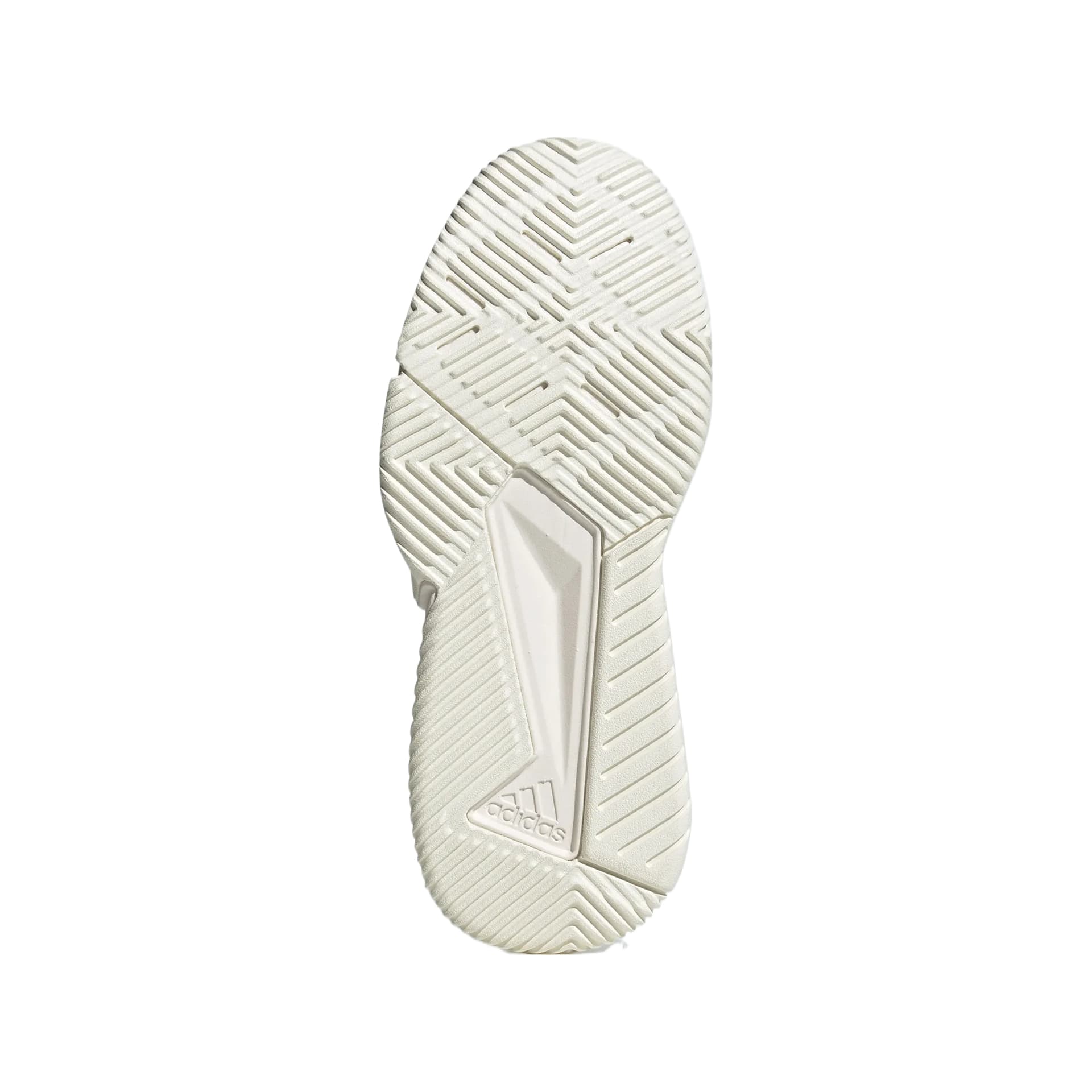 Кроссовки для тенниса Adidas COURTQUICK PADEL Теннисные кроссовки Низкий верх Белый Металлический серебристый Прозрачный Мятно-зеленый Женские - изображение 4