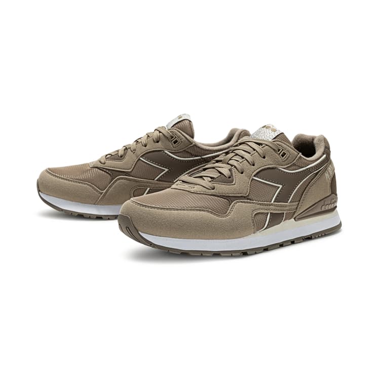 Кроссовки Diadora N.92 Повседневная обувь Низкий Топ Песочный Мужской - изображение 3