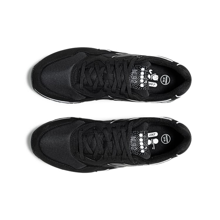Кроссовки Diadora N.92 Повседневная обувь Низкий Топ Черный Мужской - изображение 4