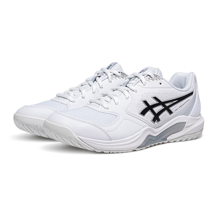 Кроссовки для тенниса ASICS Гель DEDICATE 9 Теннисные Кроссовки Низкий Топ Белый Черный Мужской - изображение 3
