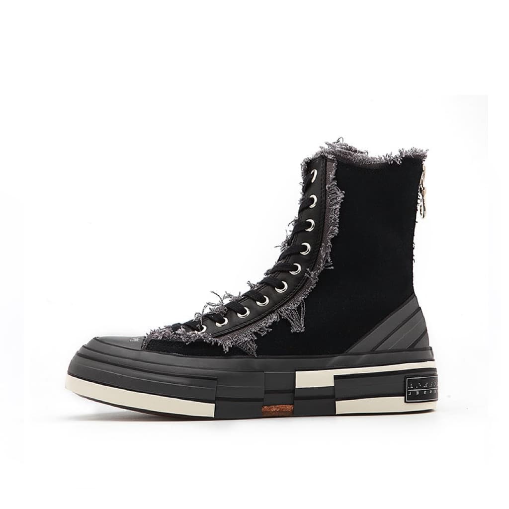 Кеды Yohji Yamamoto x xVESSEL G.O.P. Highs Black - изображение 1