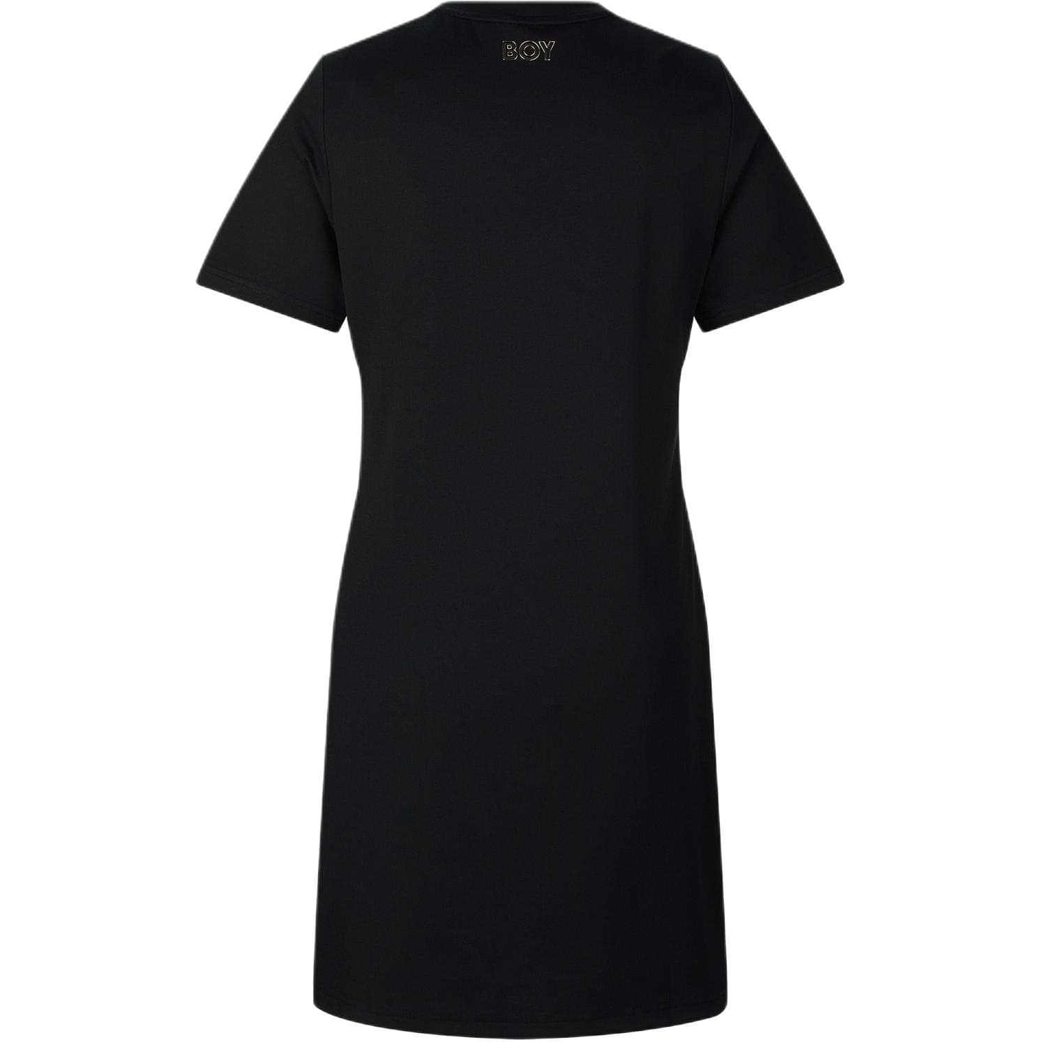 Платье Boy London Черные Женские Короткие Платья с Короткими Рукавами - изображение 2