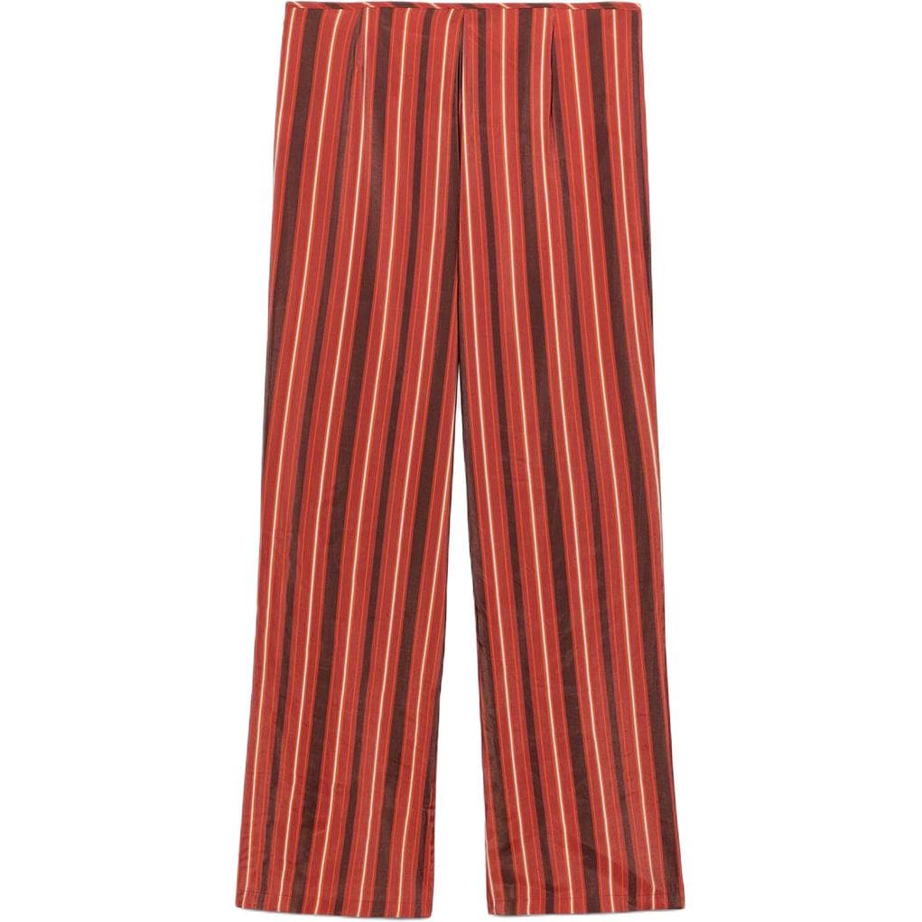 Штаны ZARA Red Women's Casual Pants ZARA Красные Женские Повседневные Брюки - изображение 2