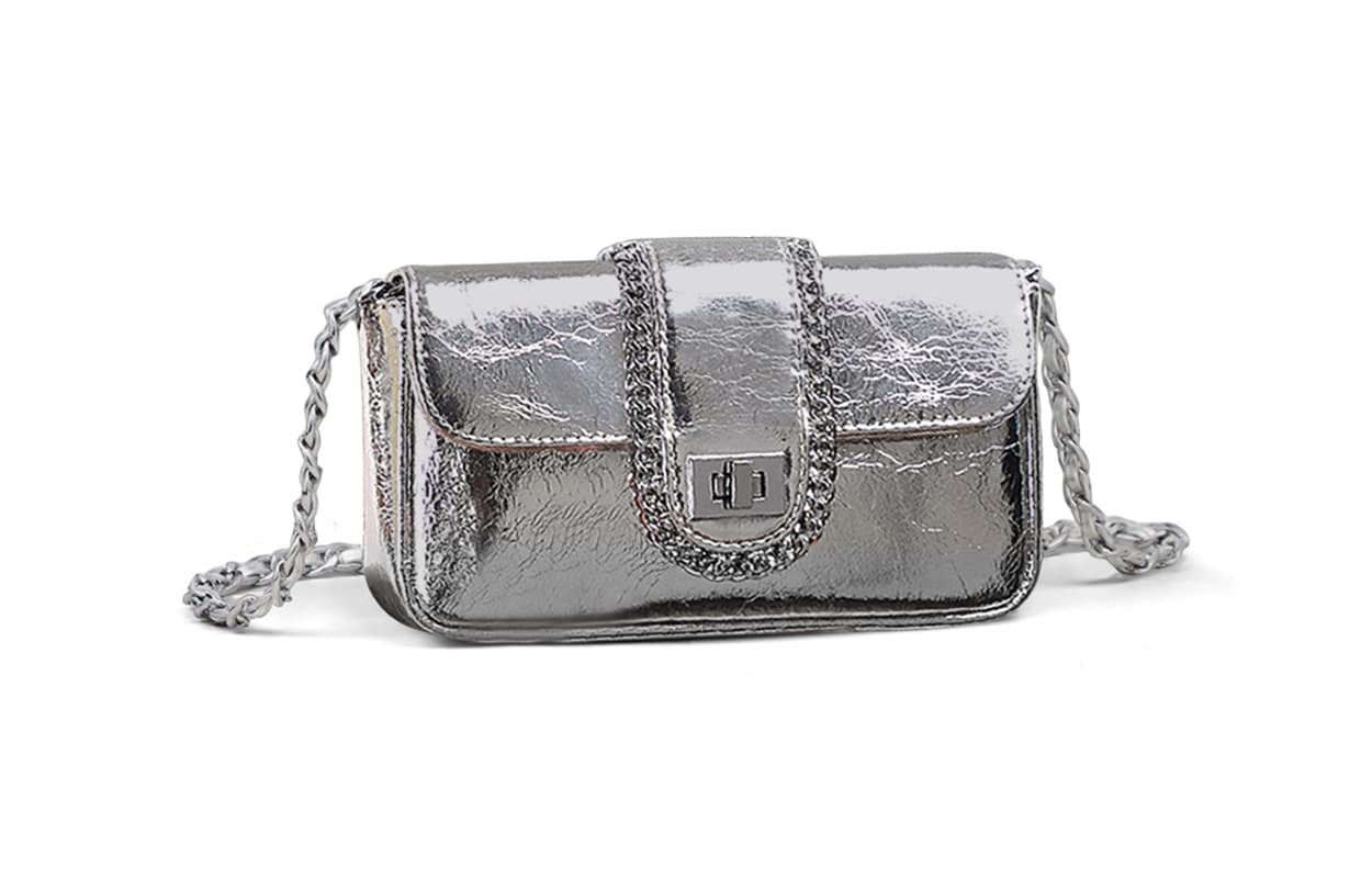 Сумка через плечо VINEY Сумки через плечо Silver Women's - изображение 2
