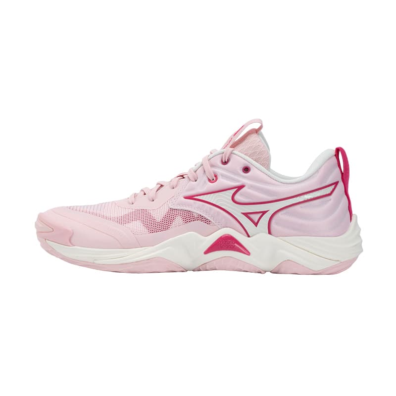 Кроссовки Mizuno WAVE MOMENTUM ELITE Волейбольные кроссовки Низкий Топ Ягода Розовый Унисекс - изображение 1