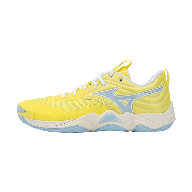 Кроссовки Mizuno WAVE MOMENTUM ELITE Волейбольные кроссовки Низкий Топ Лимонно-желтый Унисекс - изображение 1