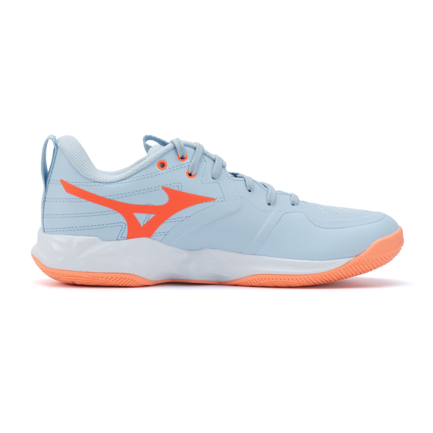 Кроссовки Mizuno WAVE MOMENTUM PRO Волейбольные кроссовки Низкий Топ Оранжевый Sea Унисекс - изображение 2