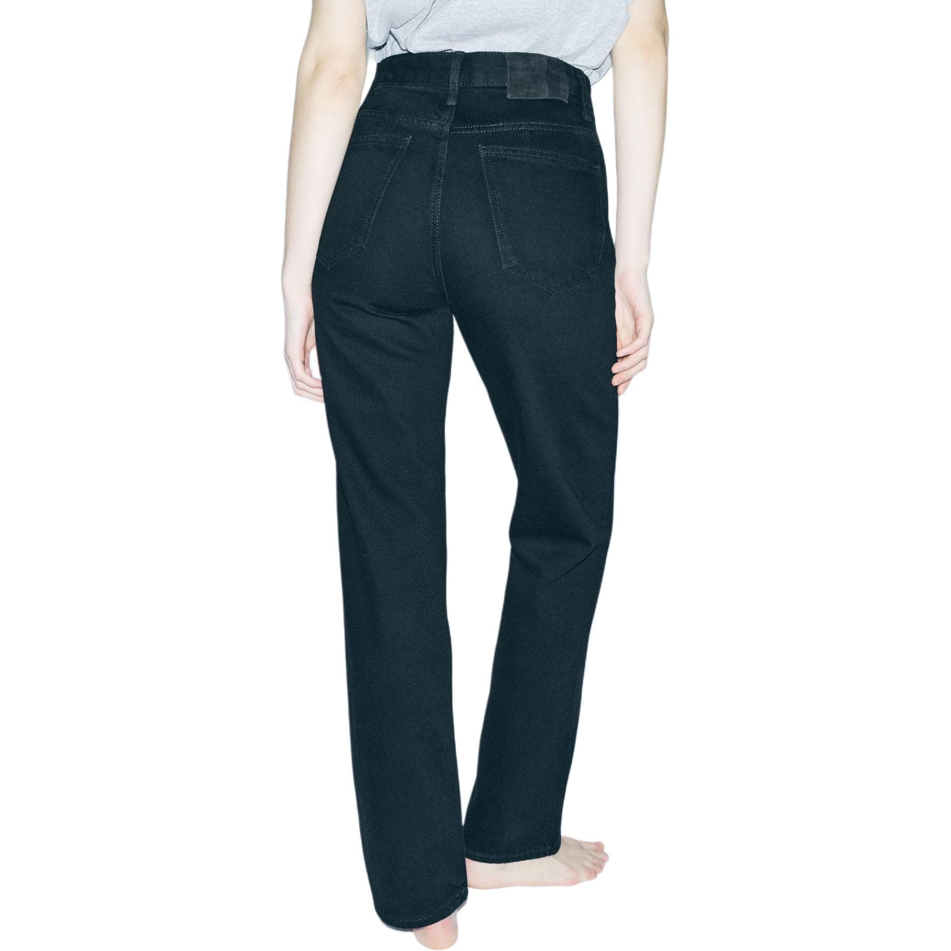 Джинсы ZARA ZW Черные Женские Джинсы - изображение 6