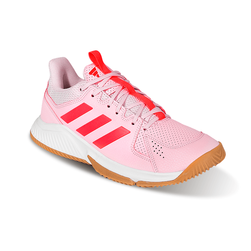 Кроссовки Adidas Court Flight Волейбольные кроссовки Low Топ Светло-вишнево-розовый KJ9641 Унисекс - изображение 3