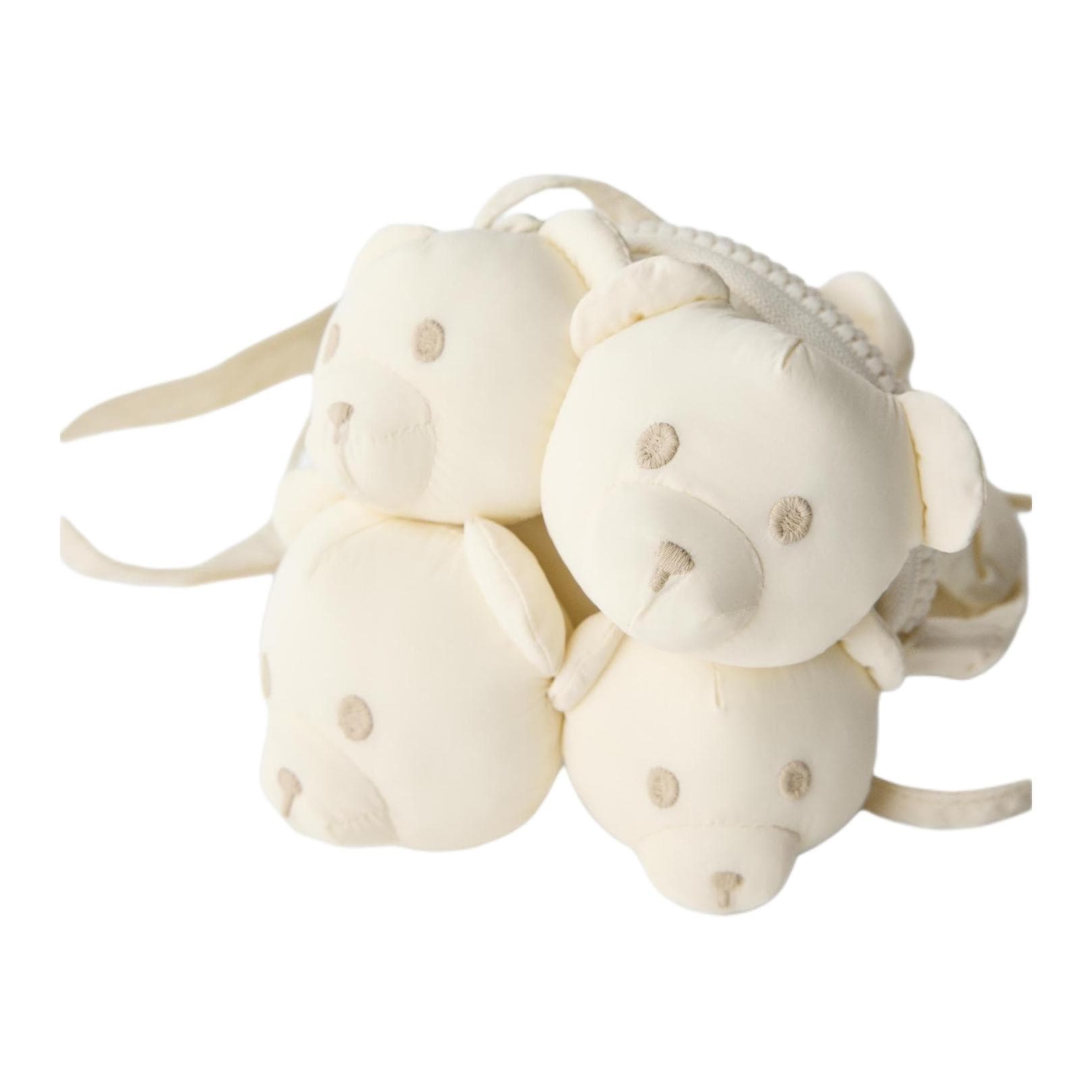 Сумка через плечо ZARA Crossbody Bag White Women's - изображение 4